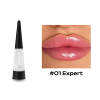 Блиск для губ з ефектом збільшення LAKERAIN, 01 Expert