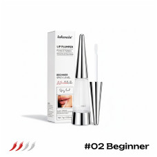 Блиск для губ з ефектом збільшення LAKERAIN, 02 Beginner