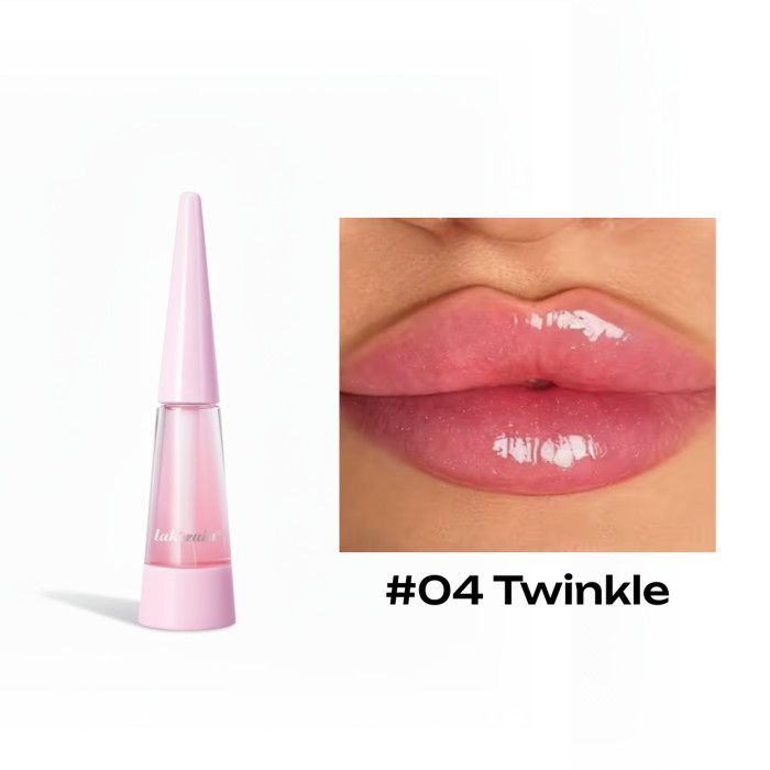 Блиск для губ з ефектом збільшення LAKERAIN, 04 Twinkle