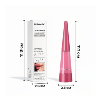 Блиск для губ з ефектом збільшення LAKERAIN, 05 Soft pink