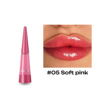 Блиск для губ з ефектом збільшення LAKERAIN, 05 Soft pink