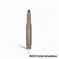 Контуринг стик для носа, двухсторонний с кисточкой Herorange, 03 Cold shadow
