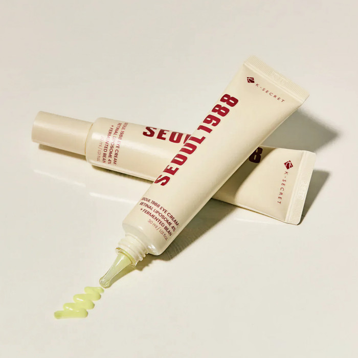 Антивозрастной крем для кожи вокруг глаз K-SECRET Seoul 1988 Retinal Liposome 4% + Fermented Bean 30 мл