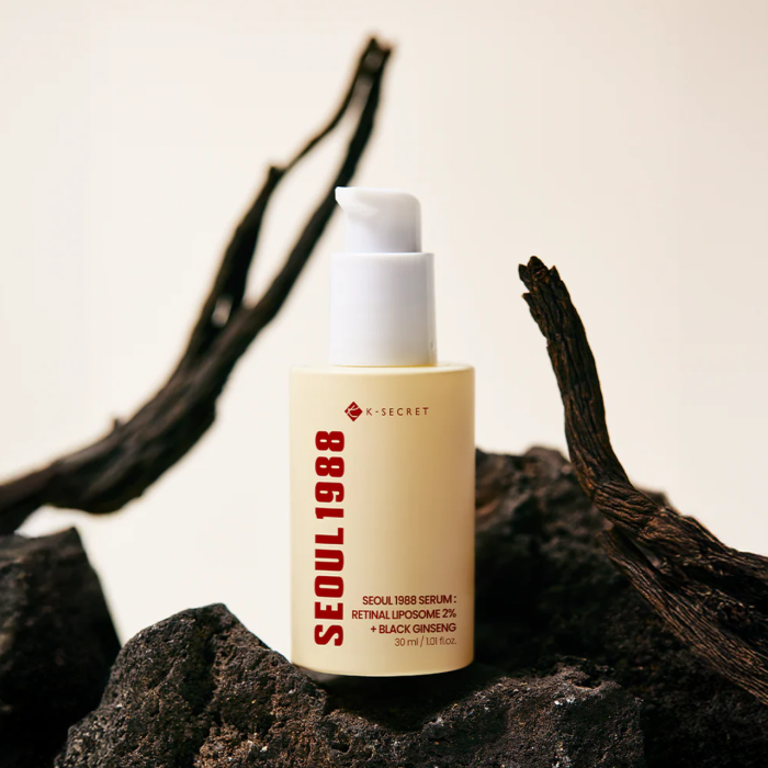 Сыворотка для лица K-SECRET Seoul 1988 Serum Retinal Liposome 2% + Black Ginseng 30 мл