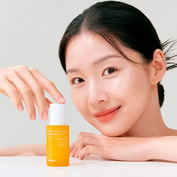 Осветляющая сыворотка Celimax PORE + DARK SPOT BRIGHTENING SERUM 30 мл