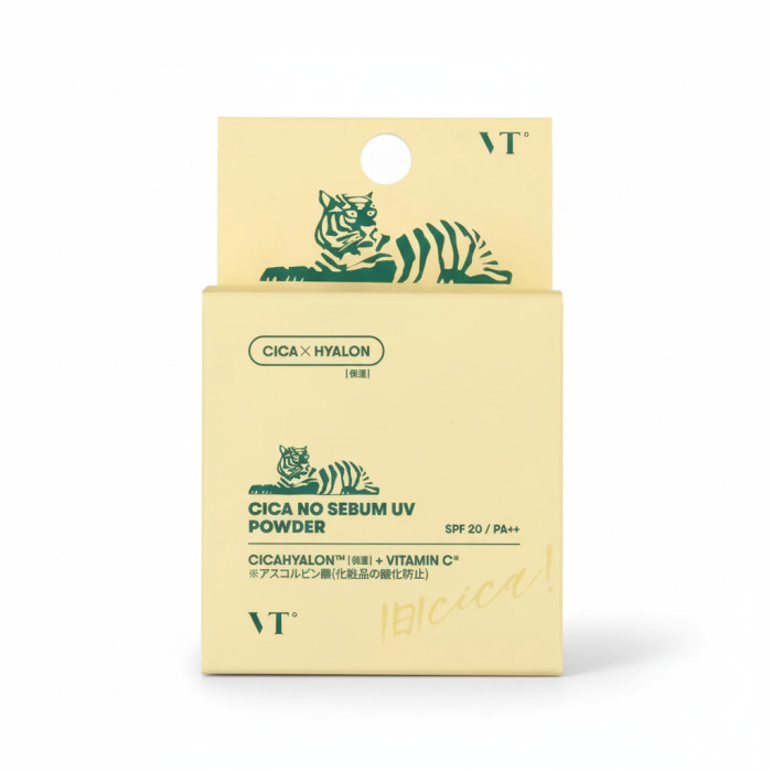 Сонцезахисна матуюча пудра VT Cosmetics Cica No Sebum UV Powder SPF20 PA++