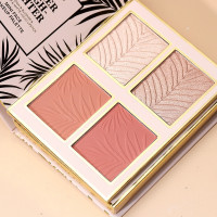 Набір косметики Romcom Mini Face Makeup Palette палетка книга тіні, рум'яна, хайлайтер та помади