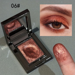 Тіні для повік із блискітками Herorange, відтінок 06 Brown-Orange