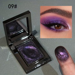 Тіні для повік із блискітками Herorange, відтінок 09 Cosmic Purple