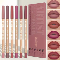 Набор матовых карандашей для губ Face Secret, оттенок Pink rosy