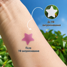 Наклейки індикатори ультрафіолету для контролю сонцезахисного крему, Фіолетові, 32 шт