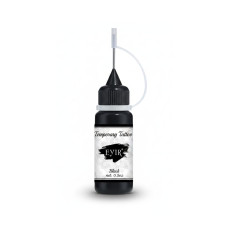 Хна для тимчасового тату EYIR Temporary Tattoo, колір Чорний, 15 мл