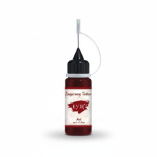 Хна для тимчасового тату EYIR Temporary Tattoo, колір Червоний, 15 мл