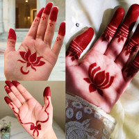 Хна для временного тату EYIR Temporary Tattoo, цвет Красный, 15 мл