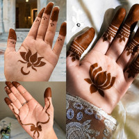 Хна для тимчасового тату EYIR Temporary Tattoo, колір Коричневий, 15 мл
